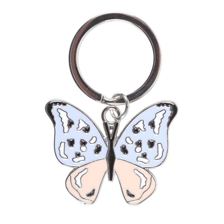 Silver Butterfly Keyring | Inspired Creative Gifts | UK Supplier