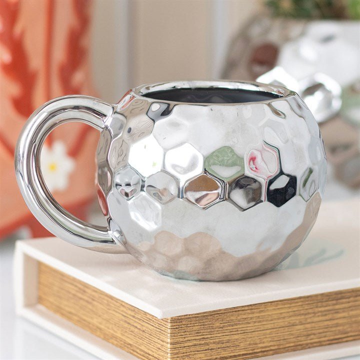 Silver Disco Ball Mug | Inspired Creative Gifts | UK Supplier