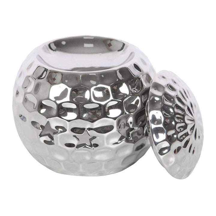 Silver Disco Ball Oil Burner | Inspired Creative Gifts | UK Supplier