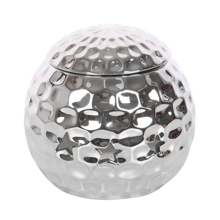 Silver Disco Ball Oil Burner | Inspired Creative Gifts | UK Supplier
