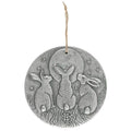 Silver Effect Moon Shadows Plaque by Lisa Parker | Inspired Creative Gifts | UK Supplier