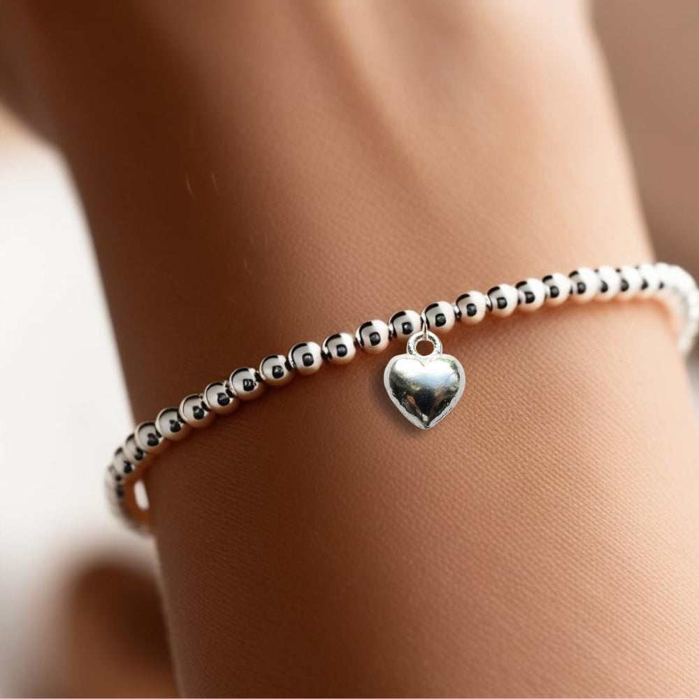 Best Friend Mini Gift Hamper with Silver Heart Bracelet