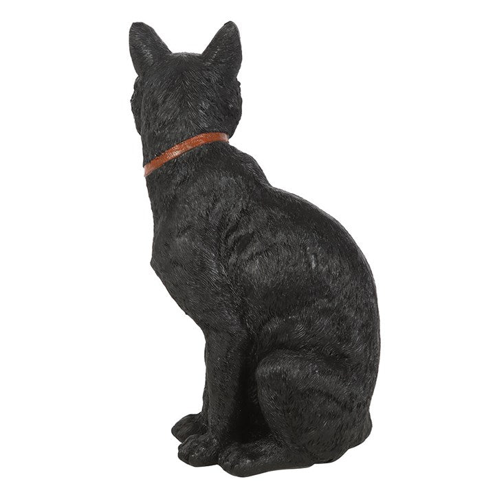 Sitting Black Cat Figurine | Inspired Creative Gifts | UK Supplier
