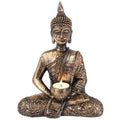 Sitting Thai Buddha Tealight Holder | Inspired Creative Gifts | UK Supplier