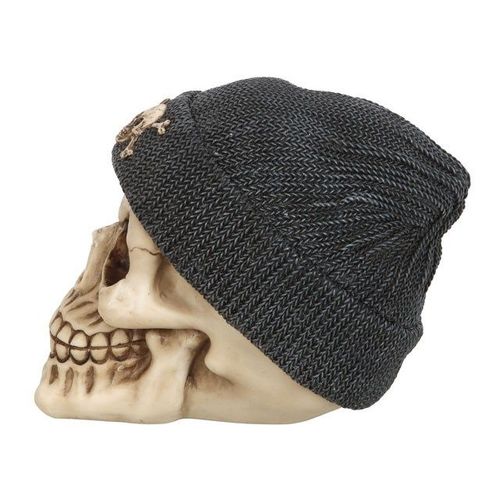 Skull Ornament with Beanie | Inspired Creative Gifts | UK Supplier