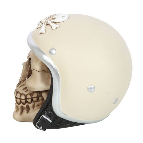 Skull Ornament with Helmet | Inspired Creative Gifts | UK Supplier