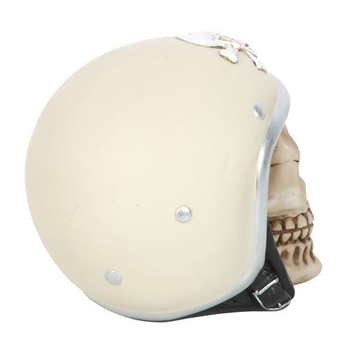 Skull Ornament with Helmet | Inspired Creative Gifts | UK Supplier