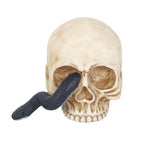 Skull Ornament with Snake | Inspired Creative Gifts | UK Supplier