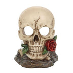 Skull Rose Tealight Holder | Inspired Creative Gifts | UK Supplier