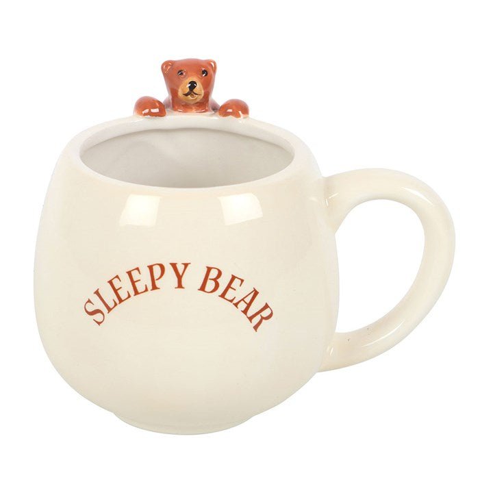 Sleepy Bear Rounded Mug | Inspired Creative Gifts | UK Supplier