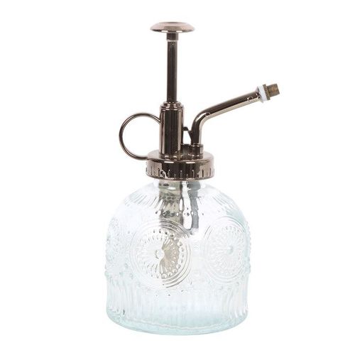 Small Patterned Glass Plant Mister | Inspired Creative Gifts | UK Supplier