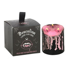Small Pink Vampire Tears Pillar Candle | Inspired Creative Gifts | UK Supplier