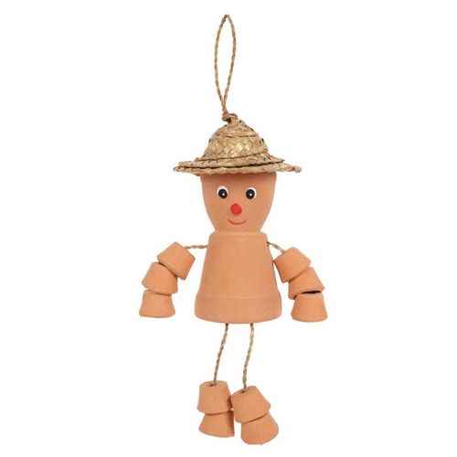 Small Terracotta Pot Man | Inspired Creative Gifts | UK Supplier