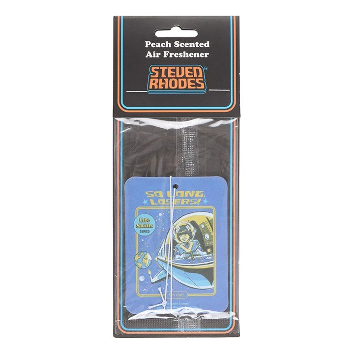 So Long Losers Peach Air Freshener by Steven Rhodes | Inspired Creative Gifts | UK Supplier
