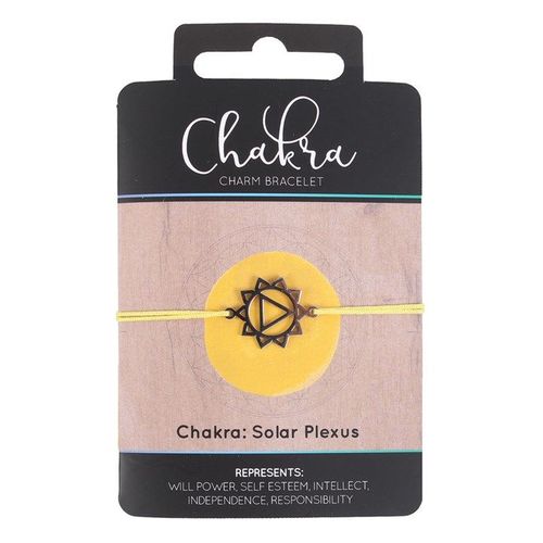Solar Plexus Chakra Charm Bracelet | Inspired Creative Gifts | UK Supplier