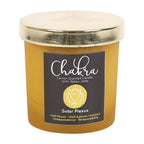 Solar Plexus Chakra Lemon Crystal Chip Candle | Inspired Creative Gifts | UK Supplier