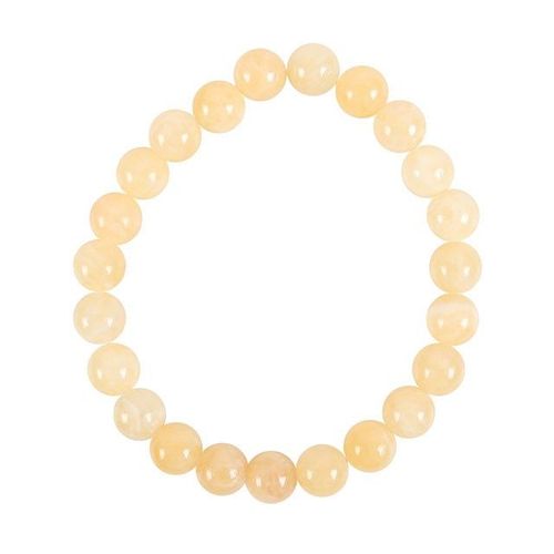 Solar Plexus Chakra Yellow Jade Gemstone Bracelet | Inspired Creative Gifts | UK Supplier
