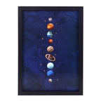 Solar System Framed Wall Print | Inspired Creative Gifts | UK Supplier