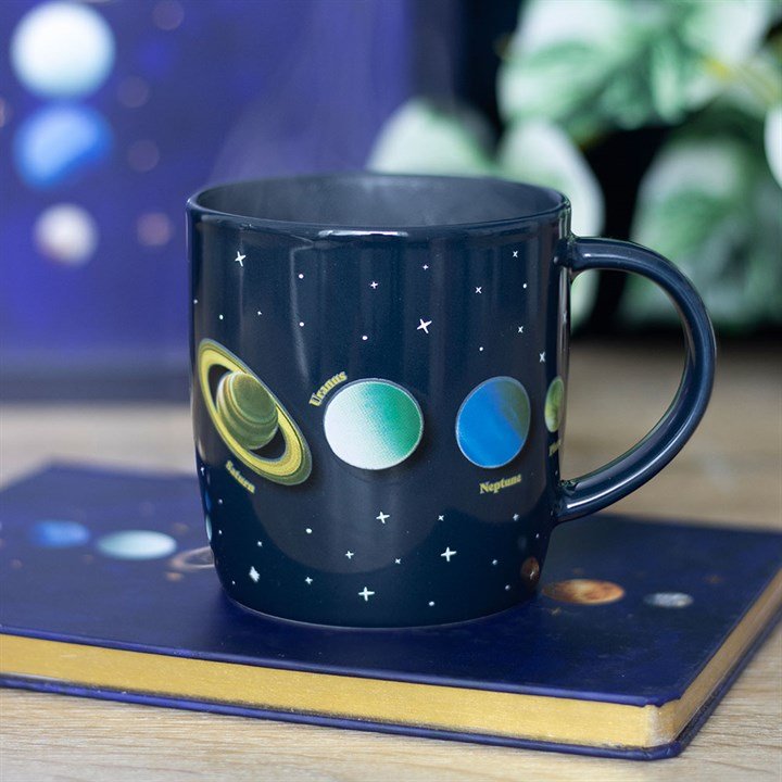 Solar System Heat Changing Mug | Inspired Creative Gifts | UK Supplier