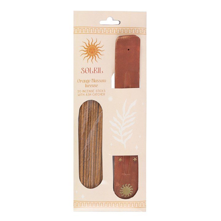 Soleil Orange Blossom Incense Stick Gift Set | Inspired Creative Gifts | UK Supplier