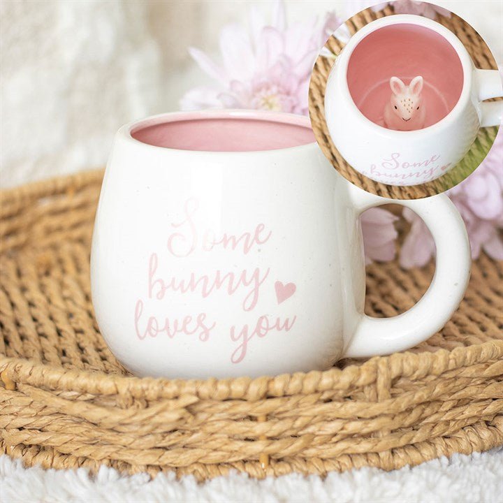 Some Bunny Loves You Peekaboo Mug | Inspired Creative Gifts | UK Supplier