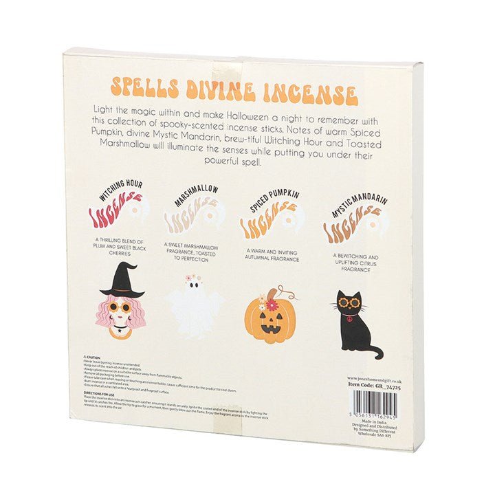 Spells Divine Halloween Incense Stick Gift Set | Inspired Creative Gifts | UK Supplier