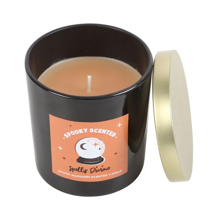 Spells Divine Mystic Mandarin Candle | Inspired Creative Gifts | UK Supplier