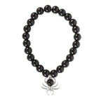 Spider Black Obsidian Beaded Bracelet | Inspired Creative Gifts | UK Supplier