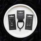 Spider Black Obsidian Beaded Bracelet | Inspired Creative Gifts | UK Supplier