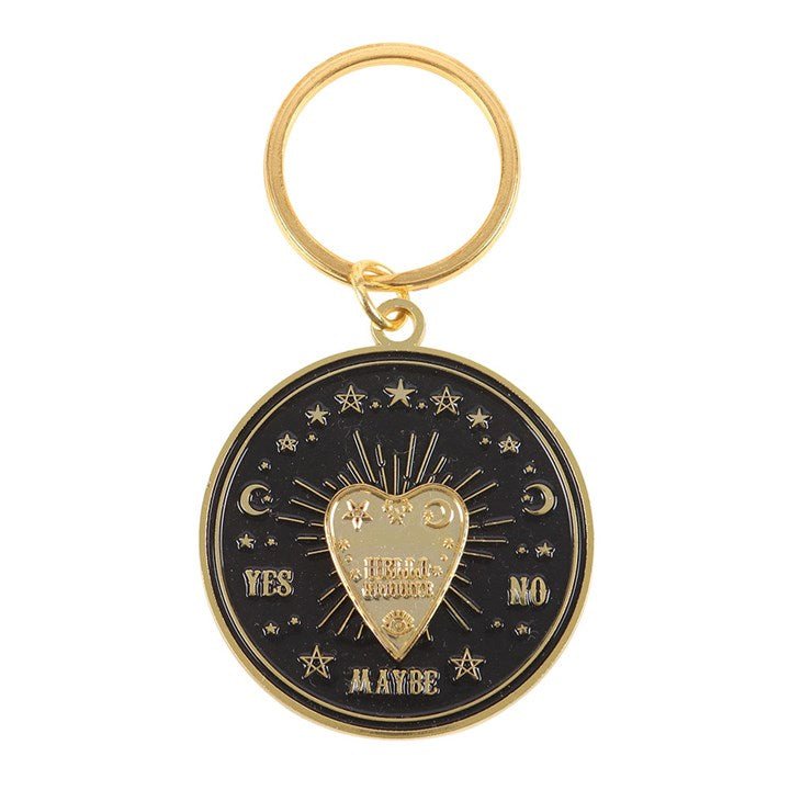 Spinning Talking Board Planchette Keyring | Inspired Creative Gifts