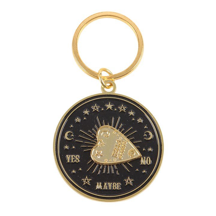 Spinning Talking Board Planchette Keyring | Inspired Creative Gifts