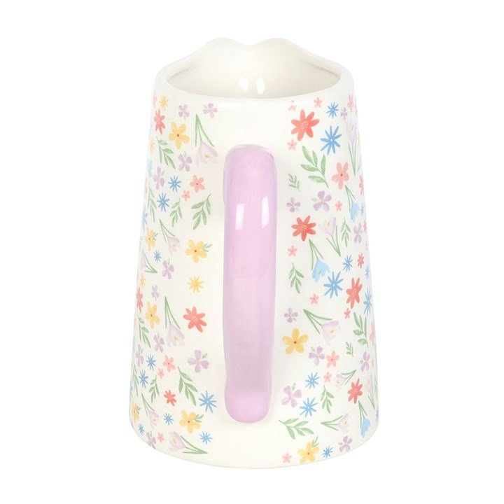 Spring Floral Print Ceramic Flower Jug | Inspired Creative Gifts
