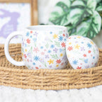 Spring Floral Print Egg Shaped Mug | Inspired Creative Gifts | UK Supplier