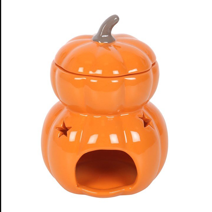 Stacked Pumpkin Oil Burner and Wax Warmer | Inspired Creative Gifts | UK Supplier