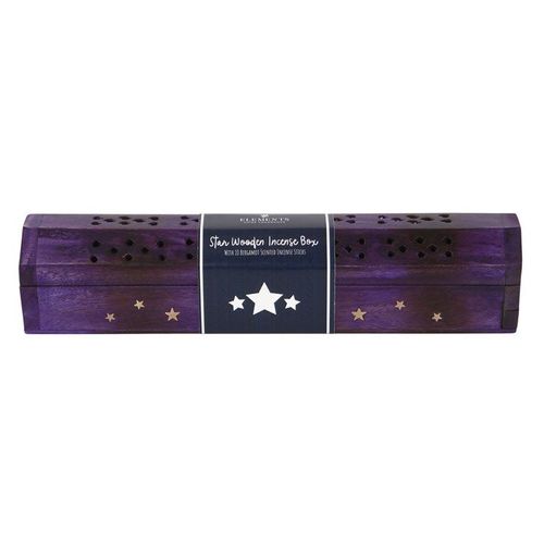 Star Wooden Bergamot Incense Box Set | Inspired Creative Gifts | UK Supplier