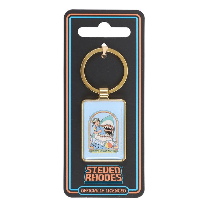 Stay Positive Keyring by Steven Rhodes | Inspired Creative Gifts