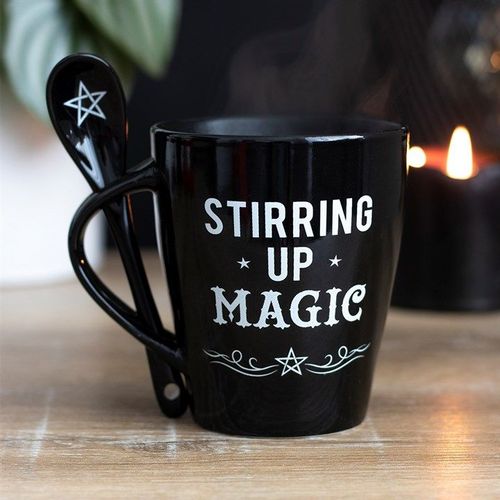 Stirring Up Magic Mug and Spoon Set | Inspired Creative Gifts | UK Supplier
