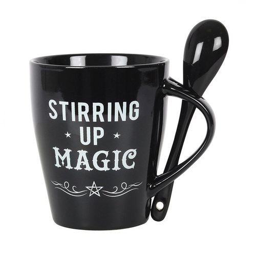 Stirring Up Magic Mug and Spoon Set | Inspired Creative Gifts | UK Supplier