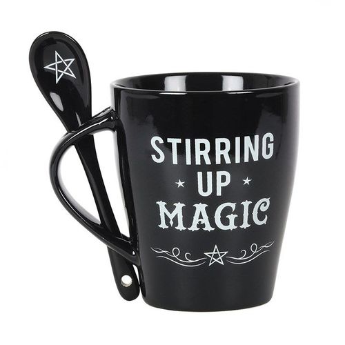 Stirring Up Magic Mug and Spoon Set | Inspired Creative Gifts | UK Supplier