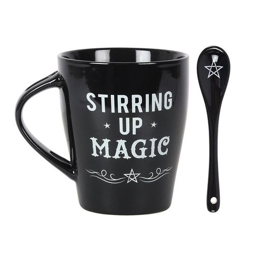 Stirring Up Magic Mug and Spoon Set | Inspired Creative Gifts | UK Supplier