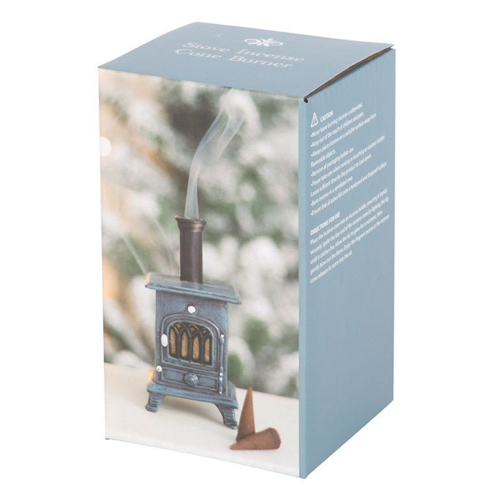 Stove Shaped Incense Cone Burner | Inspired Creative Gifts | UK Supplier