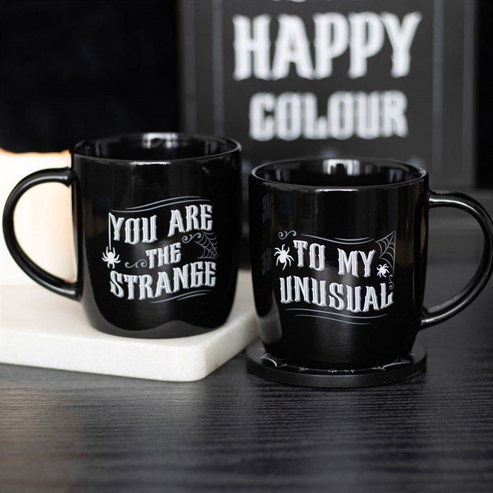 Strange and Unusual Couples Mug Set | Inspired Creative Gifts | UK Supplier