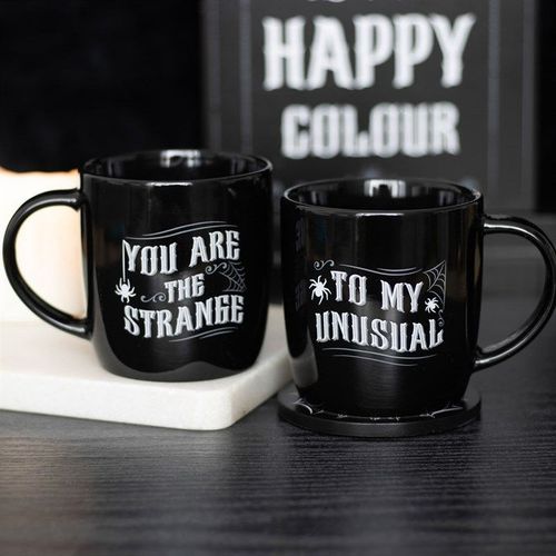 Strange and Unusual Couples Mug Set | Inspired Creative Gifts | UK Supplier