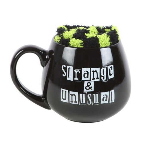 Strange & Unusual Mug and Socks Set | Inspired Creative Gifts | UK Supplier