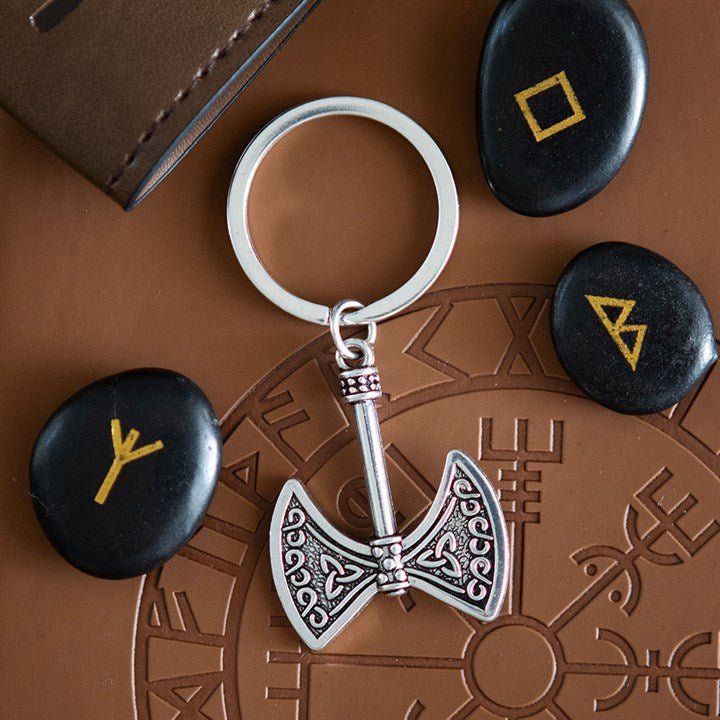 Strength and Power Axe of Valor Keyring | Inspired Creative Gifts