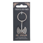 Strength and Power Axe of Valor Keyring | Inspired Creative Gifts | UK Supplier