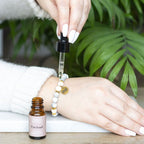 Stress Less Howlite Crystal Essential Oil Bracelet | Inspired Creative Gifts | UK Supplier