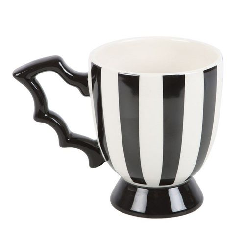 Striped Bat Wing Teacup | Inspired Creative Gifts | UK Supplier