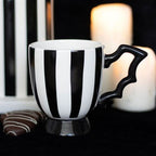 Striped Bat Wing Teacup | Inspired Creative Gifts | UK Supplier
