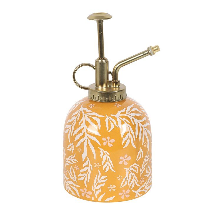 Summer Leaf Print Ceramic Plant Mister | Inspired Creative Gifts | UK Supplier